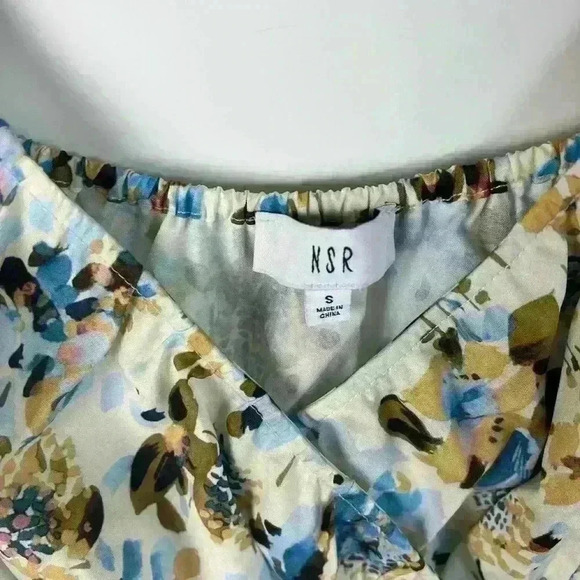 NSR Puff Sleeve Smocked Minidress - Picture 3 of 6